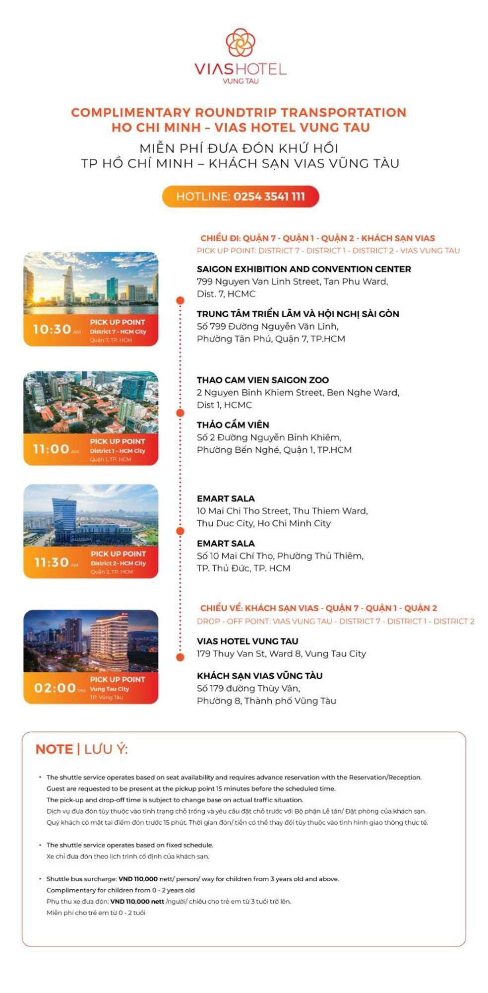Hotel Vias - Transportation Included Vung Tau